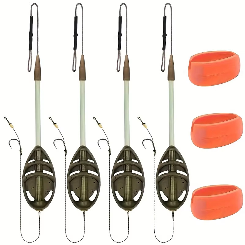 Monofilament Line - Sazan balıkçılığı yemlik misina seti (30/40/50/60