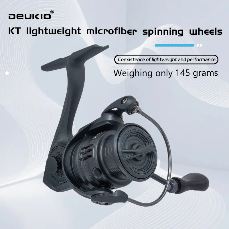Kastking Reel Zephyr - DEUKIO Hafif Spinning Olta Makarası, Dişli
